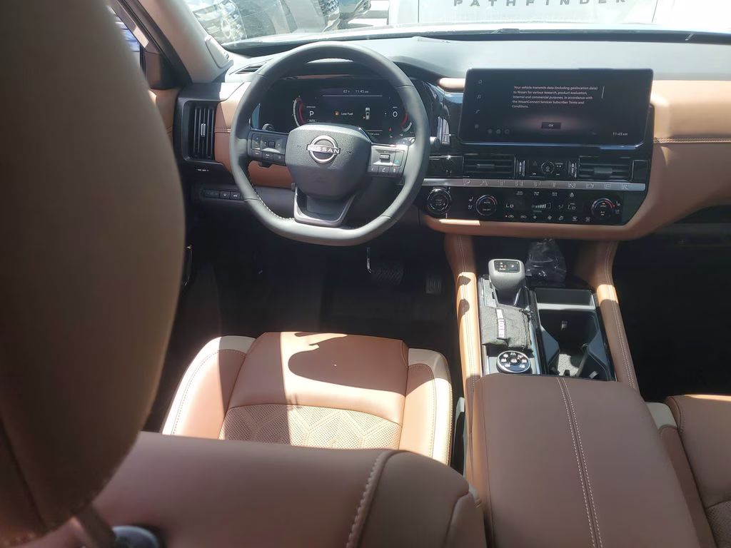 2026 Boulder Gray Pearl Nissan Pathfinder Platinum 4X4 SUV