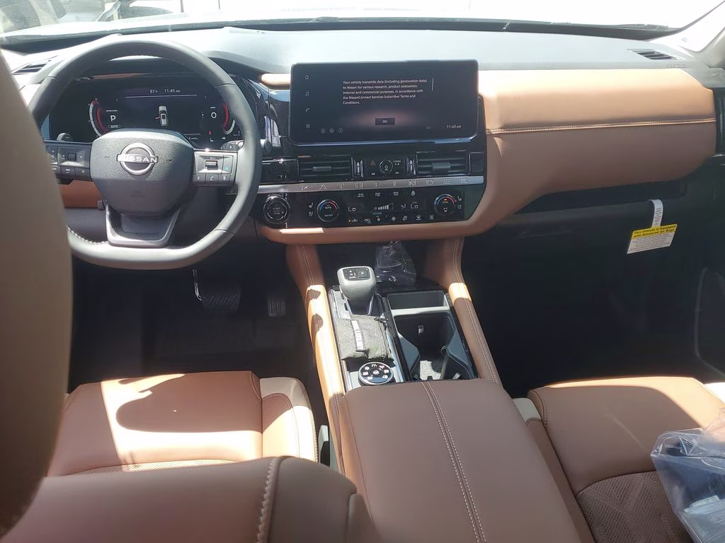 2026 Boulder Gray Pearl Nissan Pathfinder Platinum 4X4 SUV