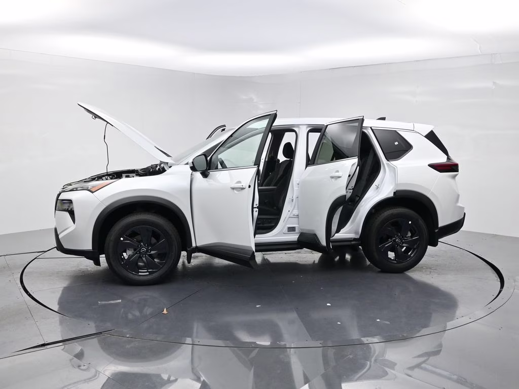 2026 Everest White Pearl Tricoat Nissan Rogue SV FWD SUV