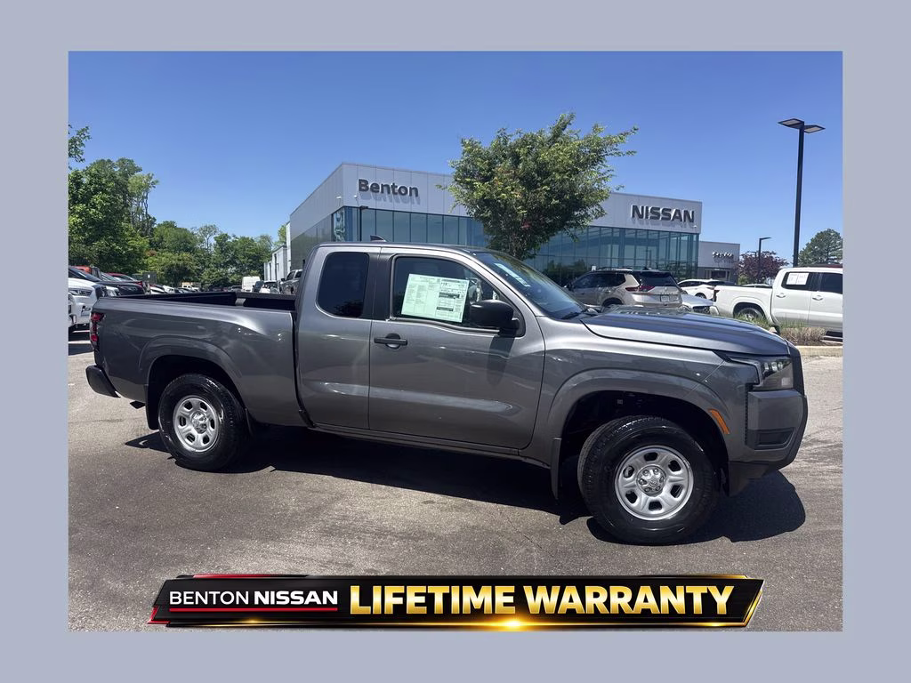 2026 Gun Metallic Nissan Frontier S 4X4 Truck