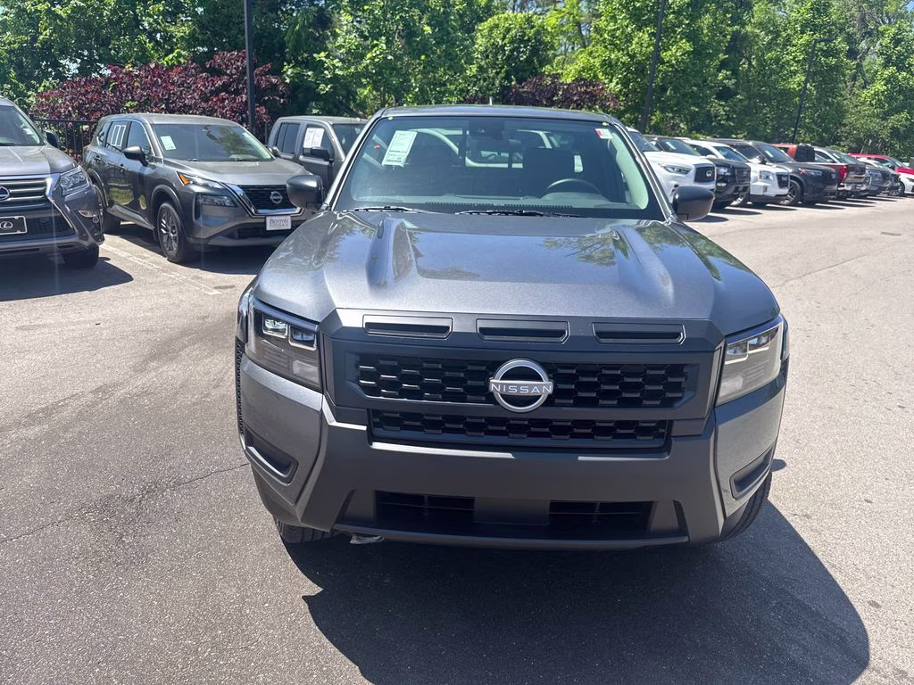 2026 Gun Metallic Nissan Frontier S 4X4 Truck