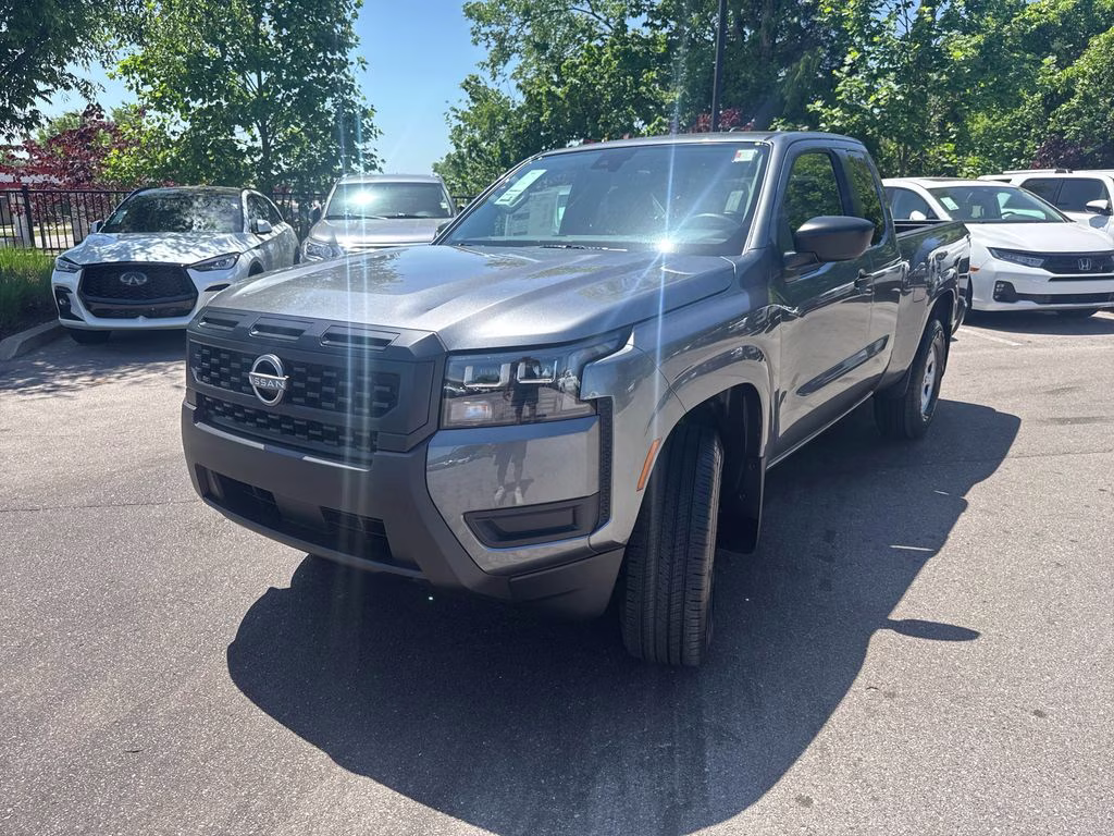 2026 Gun Metallic Nissan Frontier S 4X4 Truck