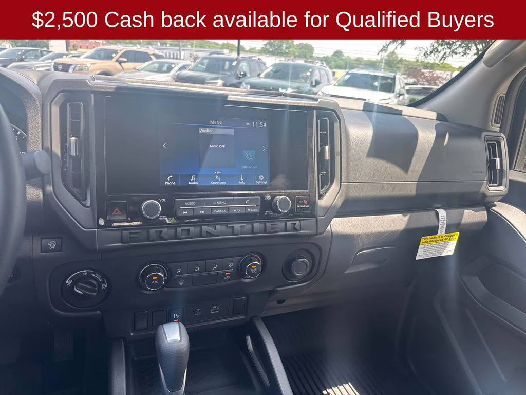 2026 Gun Metallic Nissan Frontier S 4X4 Truck