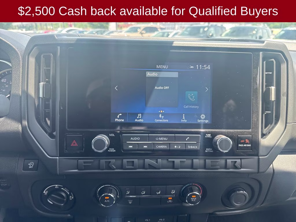 2026 Gun Metallic Nissan Frontier S 4X4 Truck