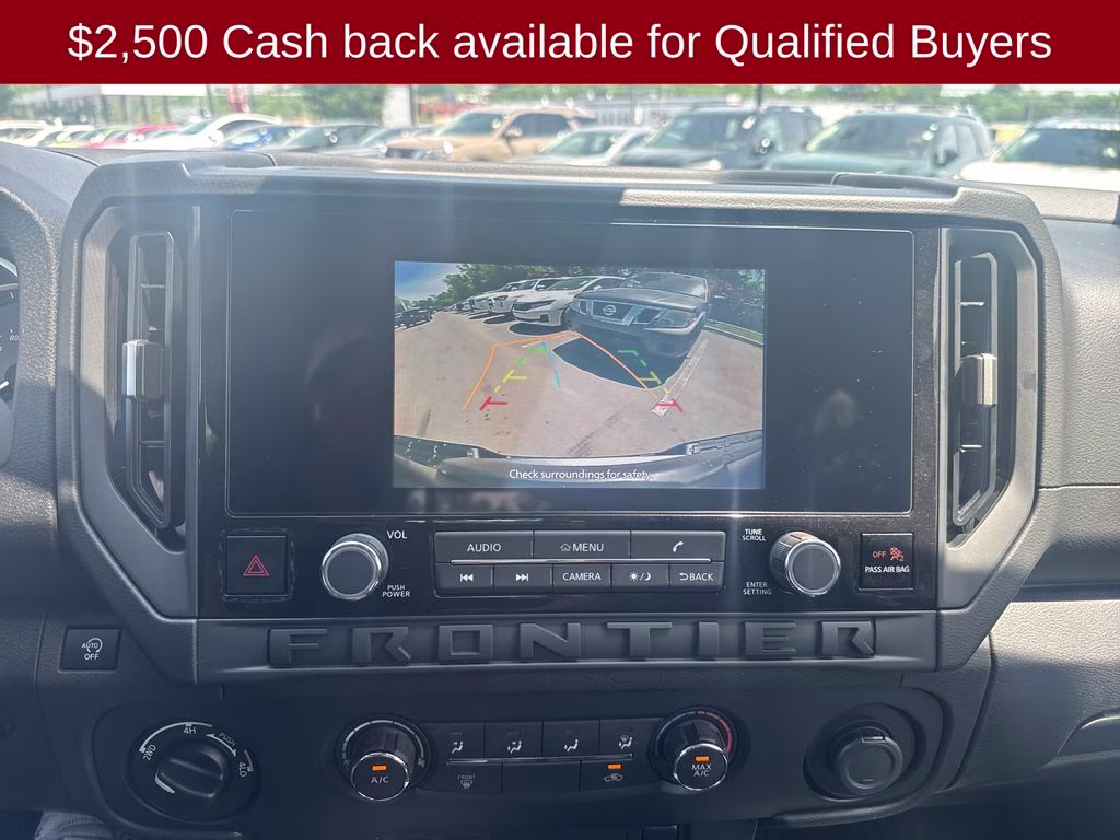 2026 Gun Metallic Nissan Frontier S 4X4 Truck