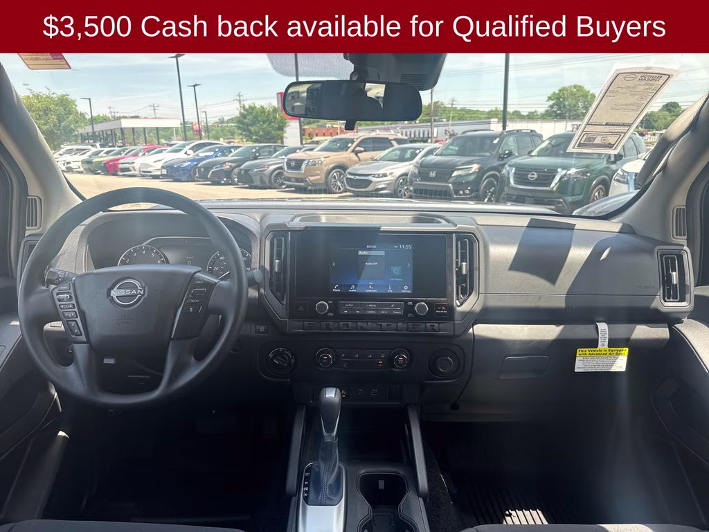 2026 Gun Metallic Nissan Frontier S 4X4 Truck