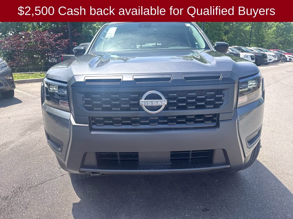 2026 Gun Metallic Nissan Frontier S 4X4 Truck