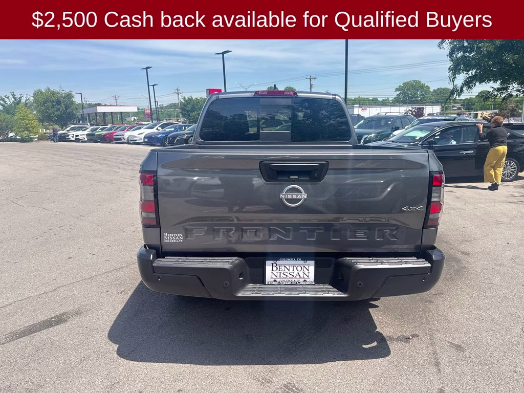 2026 Gun Metallic Nissan Frontier S 4X4 Truck