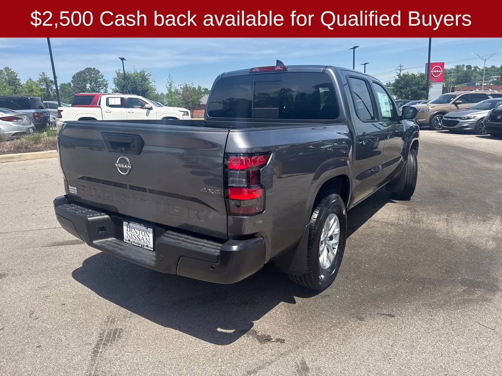 2026 Gun Metallic Nissan Frontier S 4X4 Truck