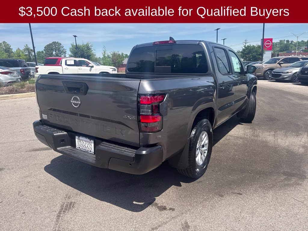 2026 Gun Metallic Nissan Frontier S 4X4 Truck
