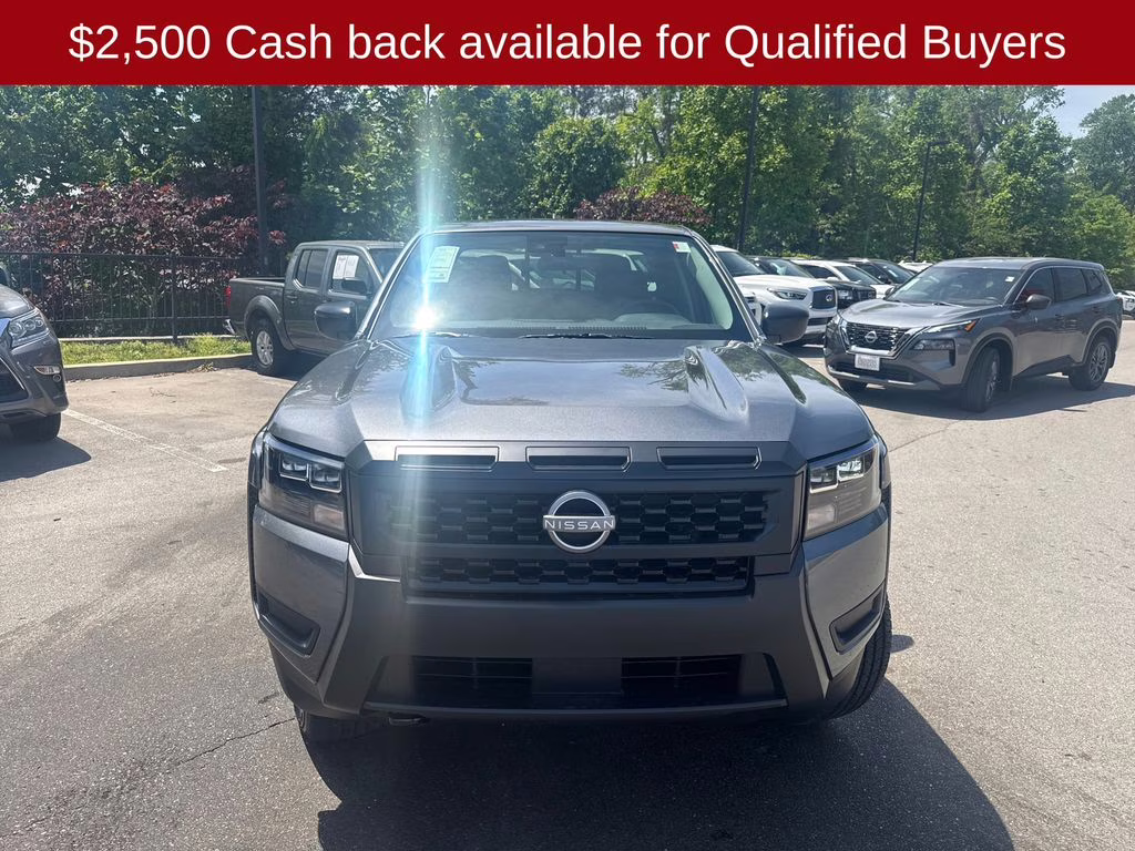 2026 Gun Metallic Nissan Frontier S 4X4 Truck