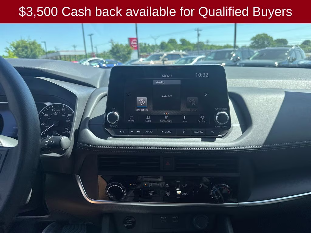 2026 Super Black Nissan Rogue S FWD SUV