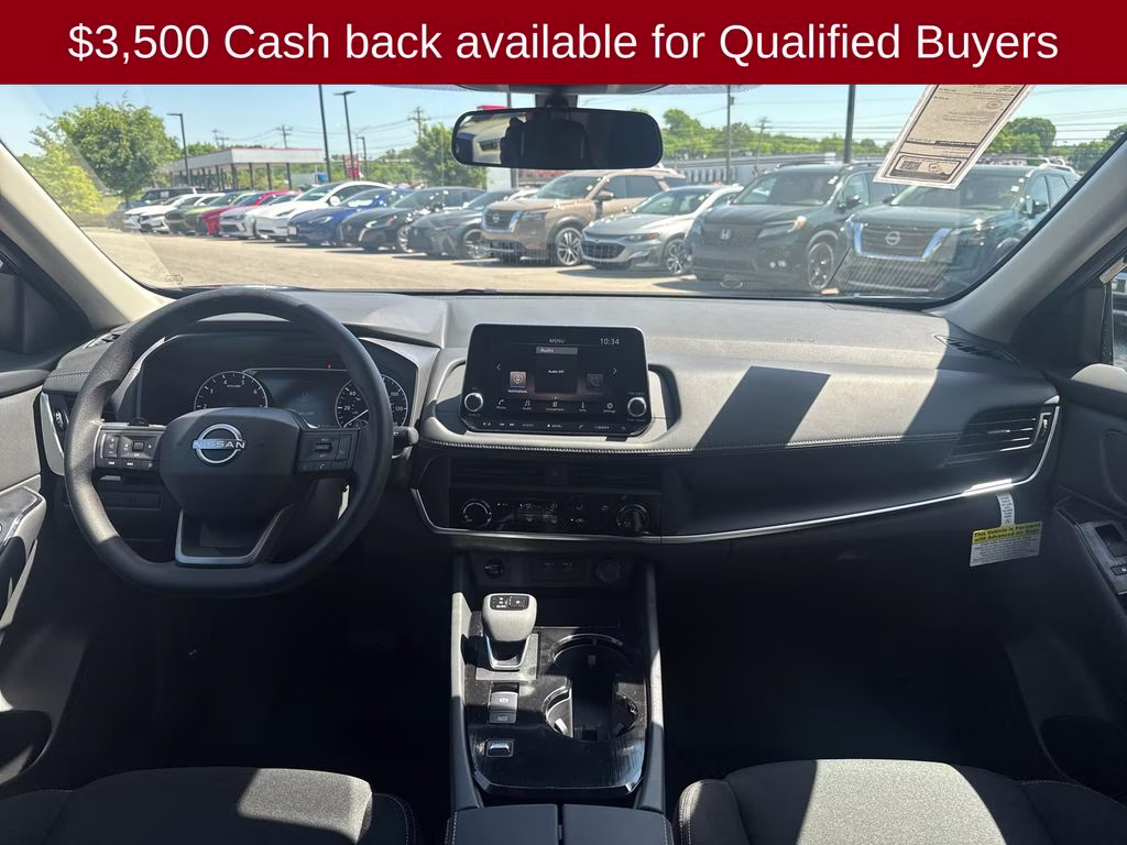 2026 Super Black Nissan Rogue S FWD SUV