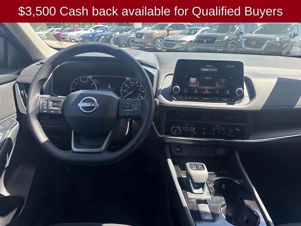 2026 Super Black Nissan Rogue S FWD SUV