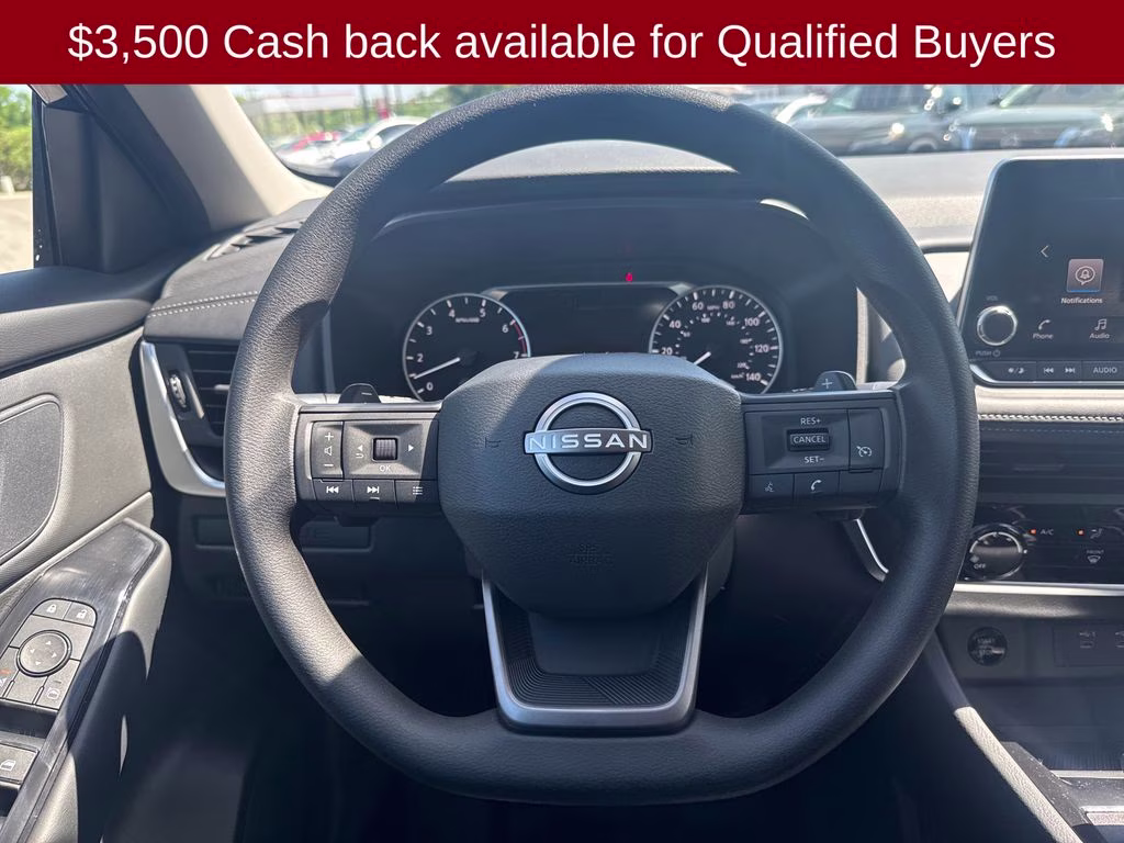 2026 Super Black Nissan Rogue S FWD SUV