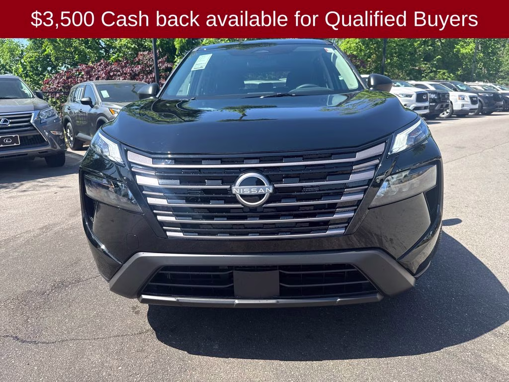 2026 Super Black Nissan Rogue S FWD SUV
