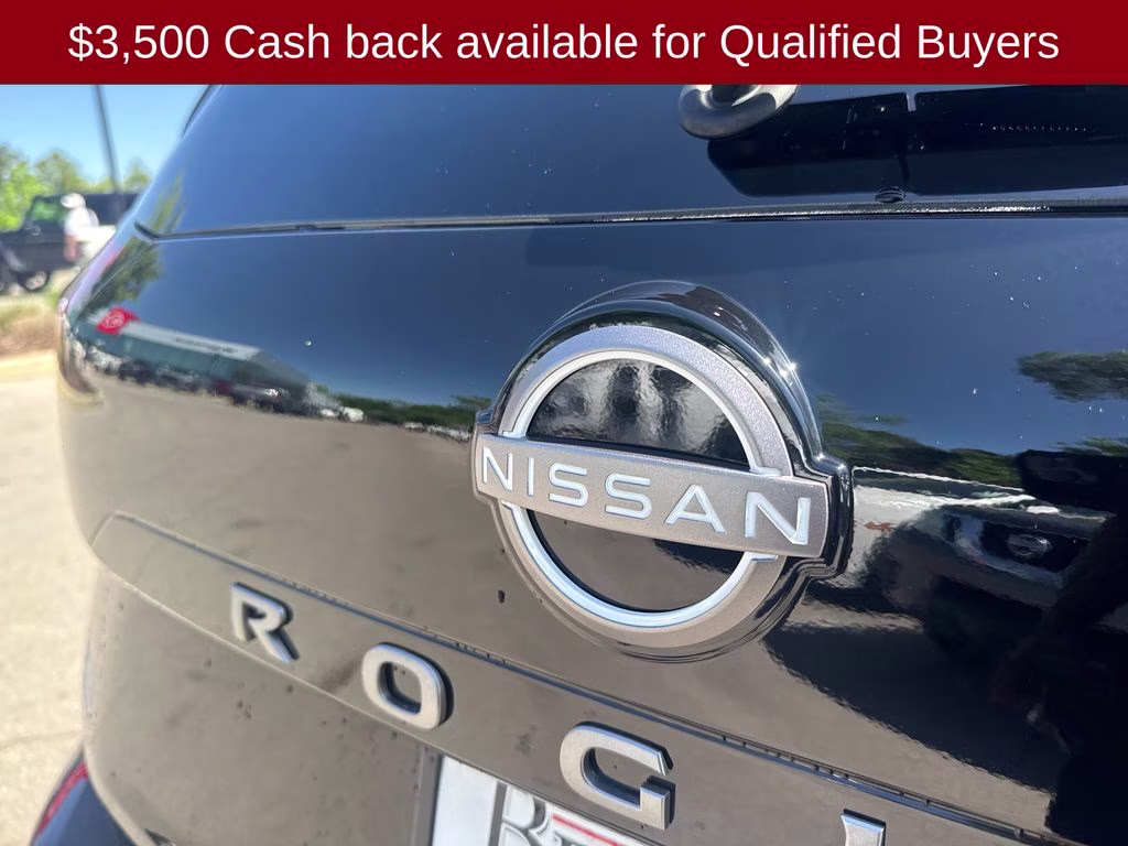 2026 Super Black Nissan Rogue S FWD SUV