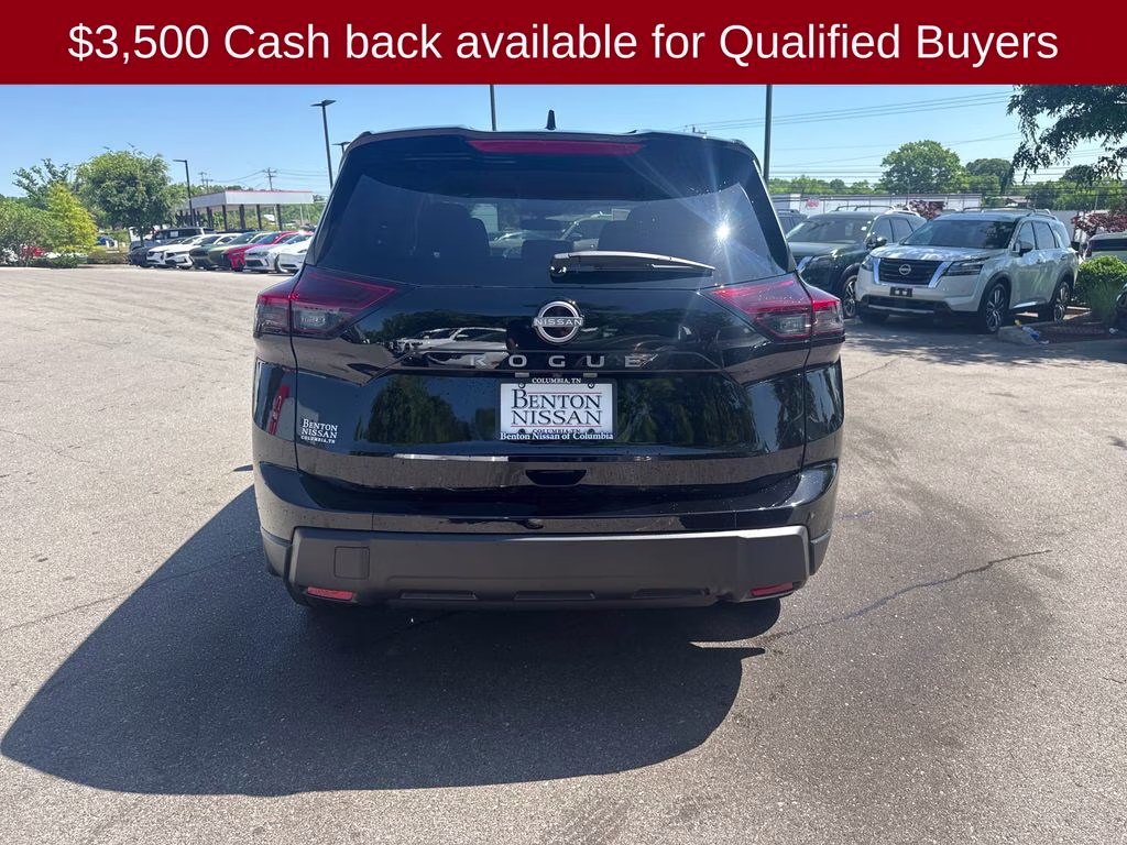 2026 Super Black Nissan Rogue S FWD SUV
