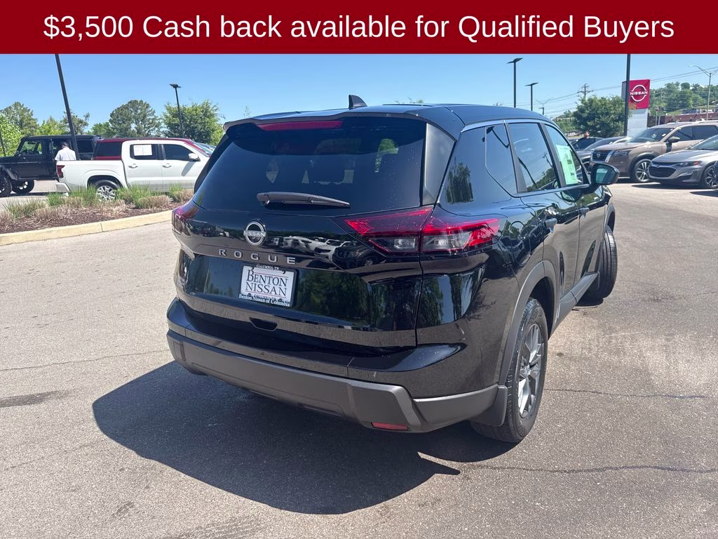 2026 Super Black Nissan Rogue S FWD SUV