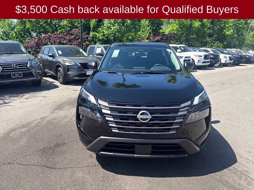 2026 Super Black Nissan Rogue S FWD SUV