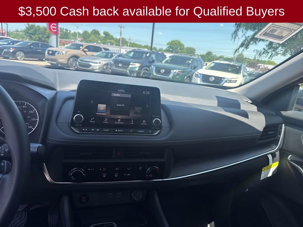2026 Super Black Nissan Rogue S FWD SUV