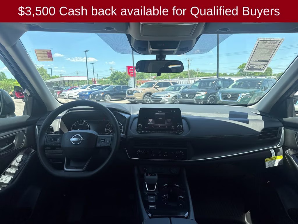 2026 Super Black Nissan Rogue S FWD SUV