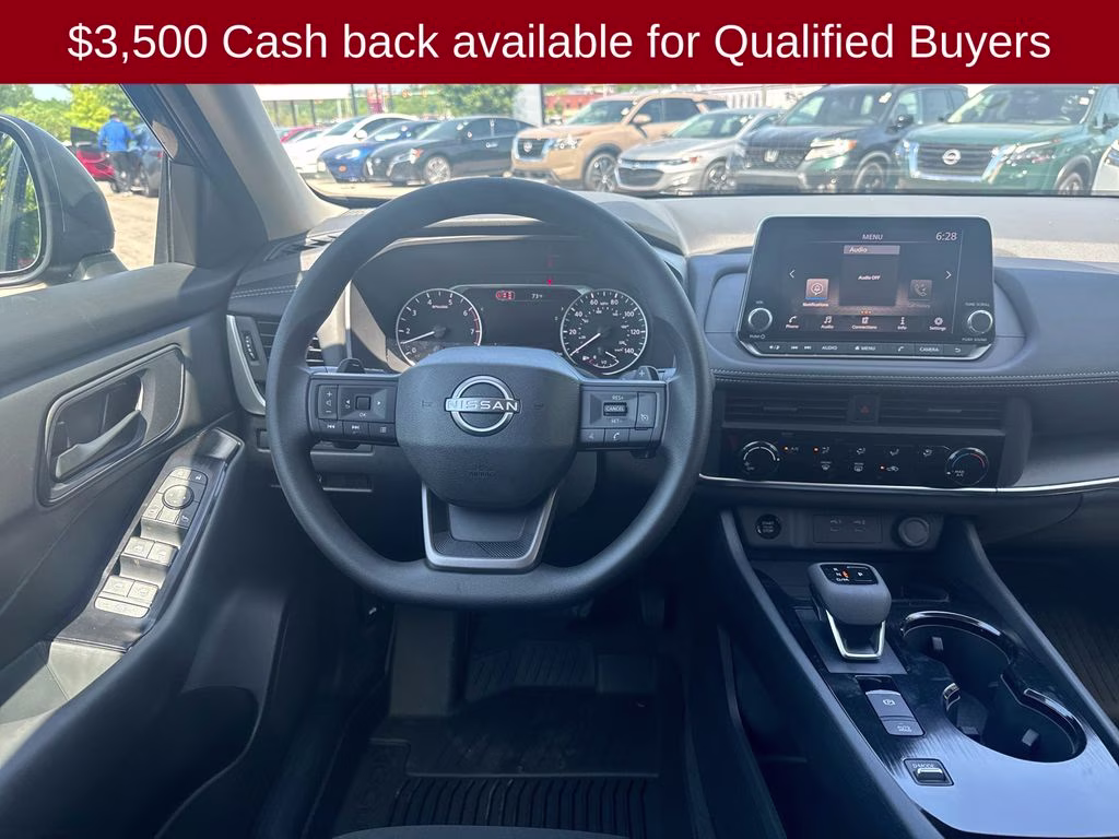 2026 Super Black Nissan Rogue S FWD SUV