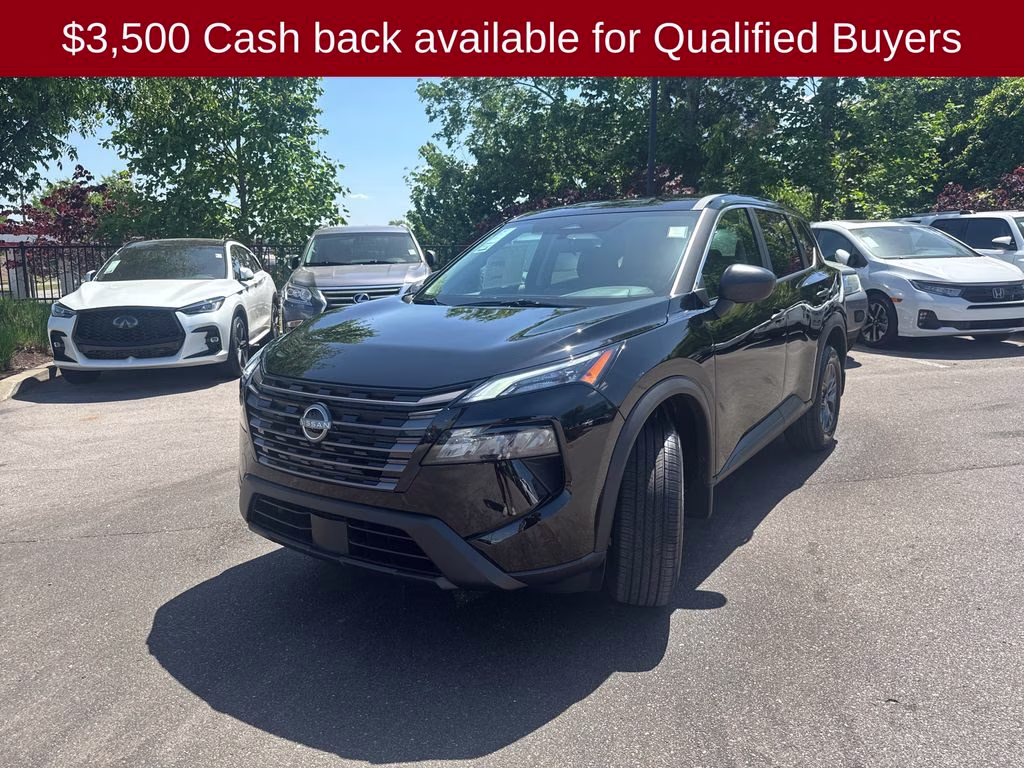 2026 Super Black Nissan Rogue S FWD SUV