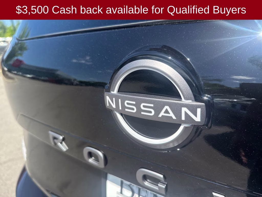2026 Super Black Nissan Rogue S FWD SUV
