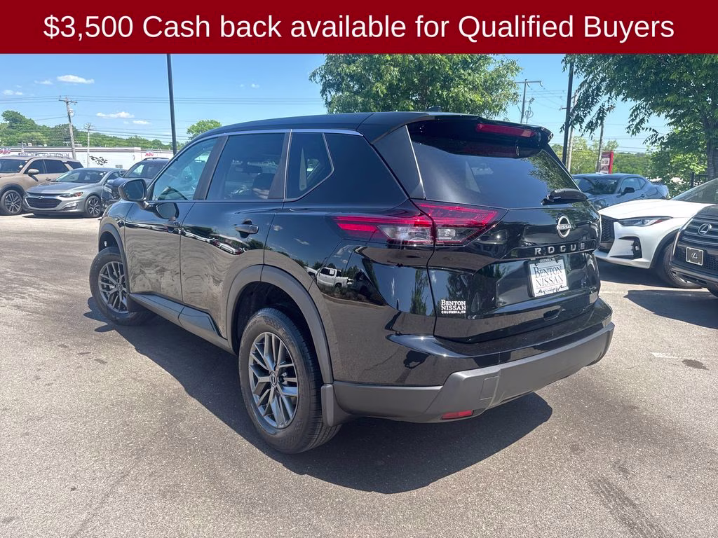 2026 Super Black Nissan Rogue S FWD SUV