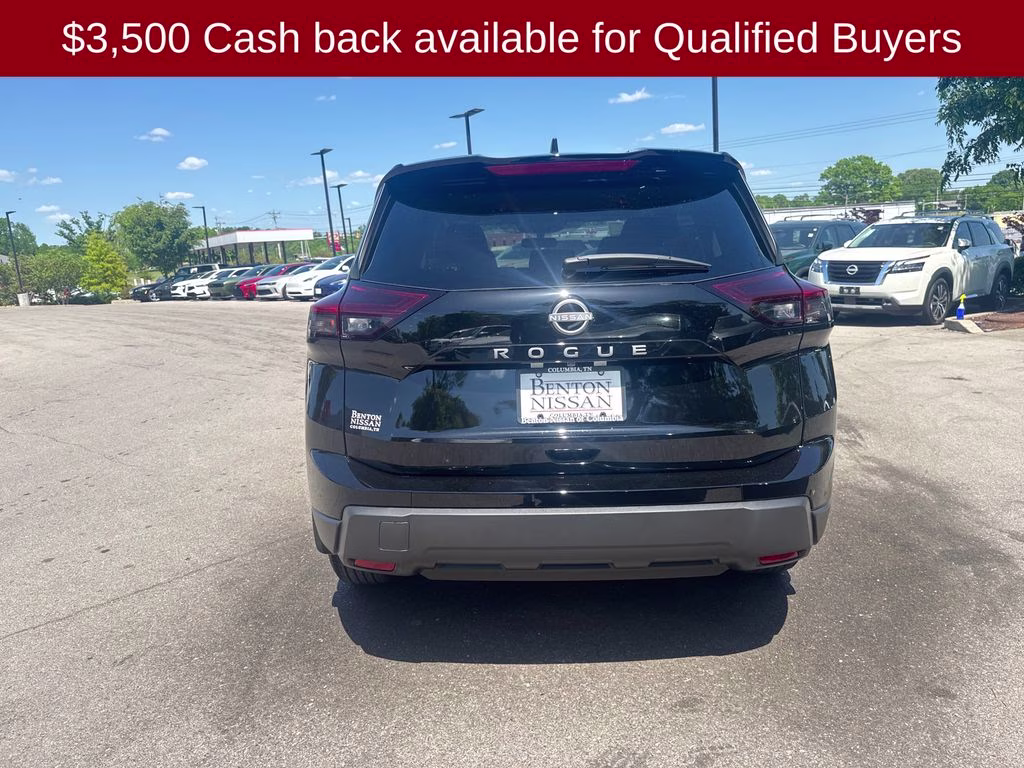 2026 Super Black Nissan Rogue S FWD SUV