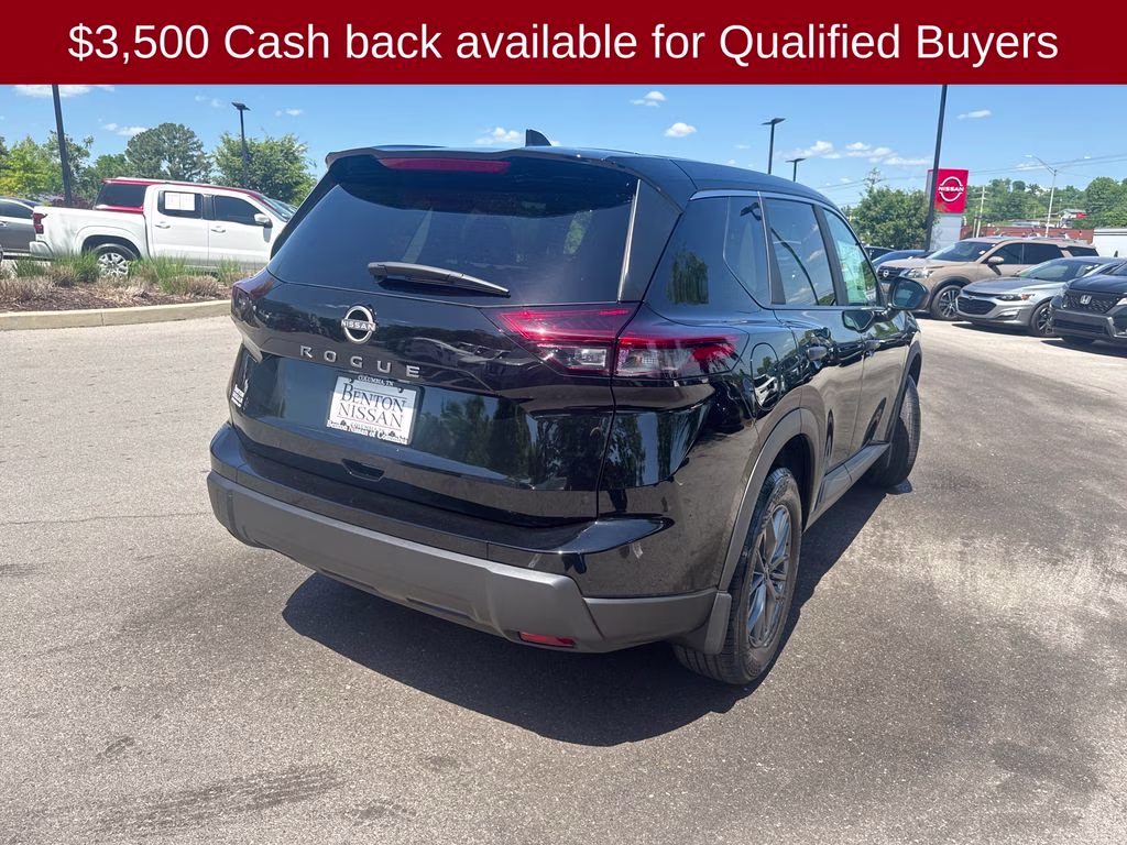 2026 Super Black Nissan Rogue S FWD SUV