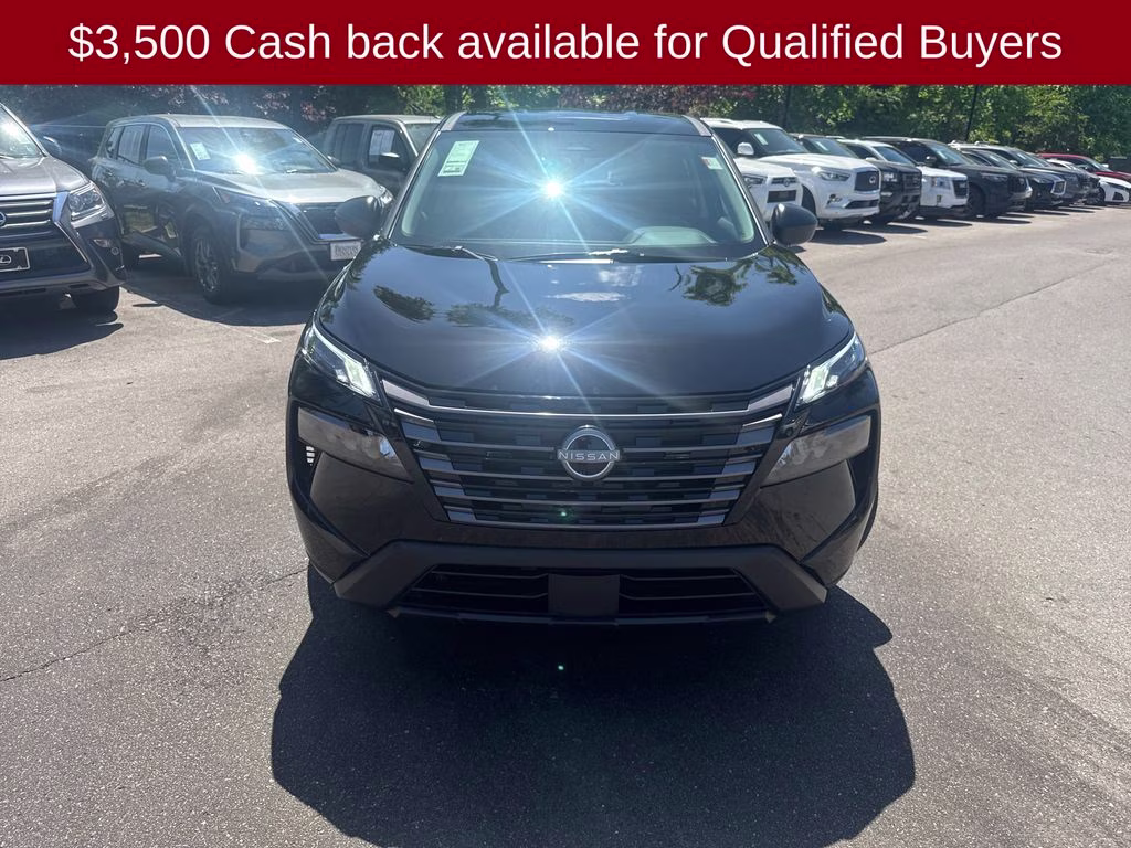 2026 Super Black Nissan Rogue S FWD SUV