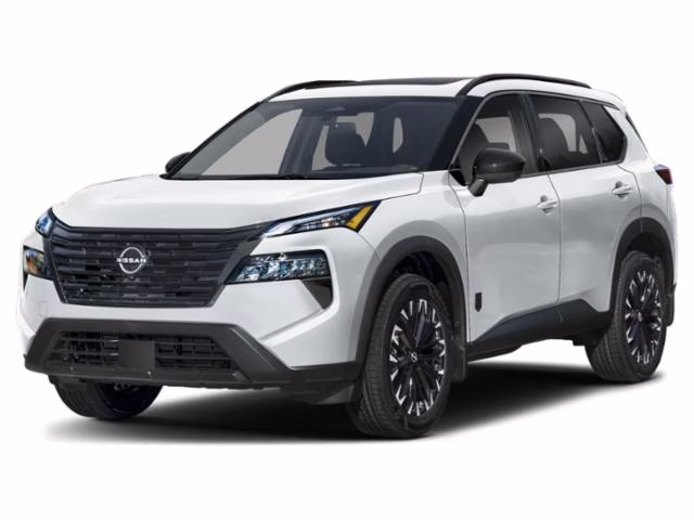 2026 Everest White Pearl Tricoat Nissan Rogue Dark Armor FWD SUV