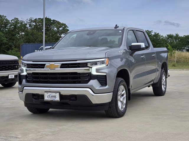 2024 Sterling Gray Metallic Chevrolet Silverado 1500 LT 4X4 Truck