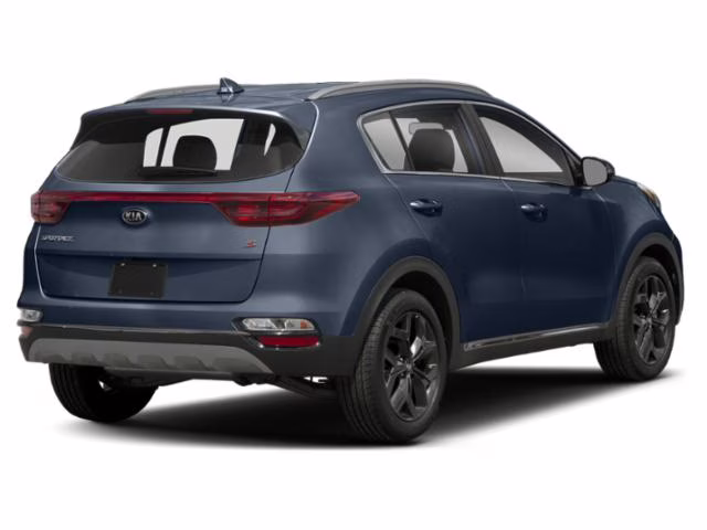 2020 Pacific Blue Kia Sportage S FWD SUV