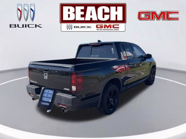 2021 Crystal Black Pearl Honda Ridgeline Black Edition AWD Truck