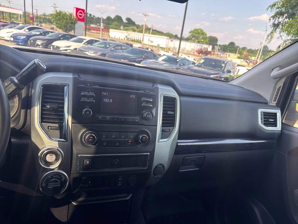 2018 Glacier White Nissan Titan XD S 4X4 Truck