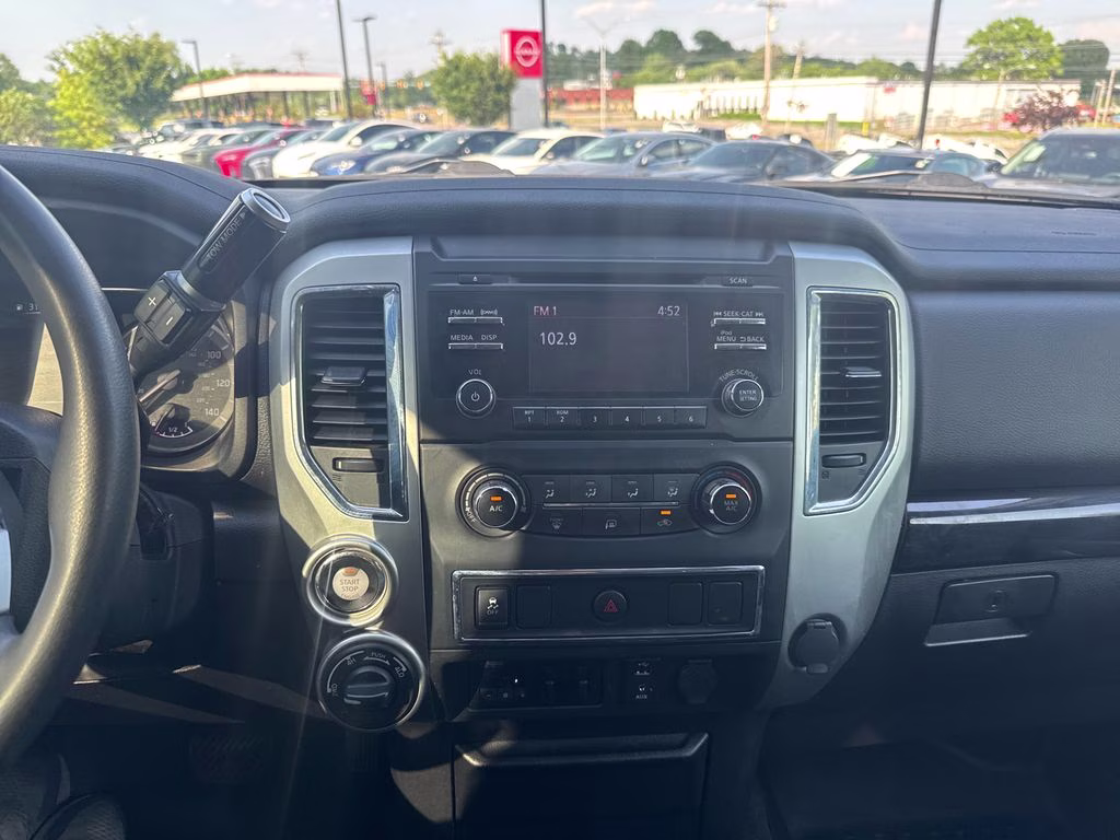 2018 Glacier White Nissan Titan XD S 4X4 Truck