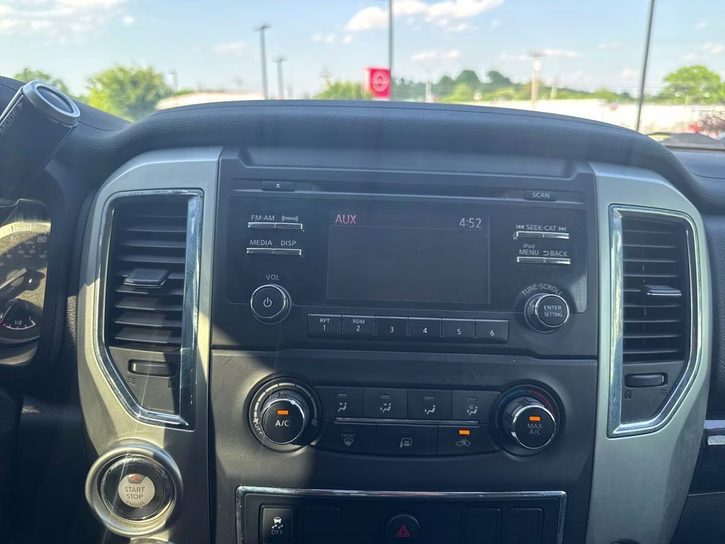 2018 Glacier White Nissan Titan XD S 4X4 Truck