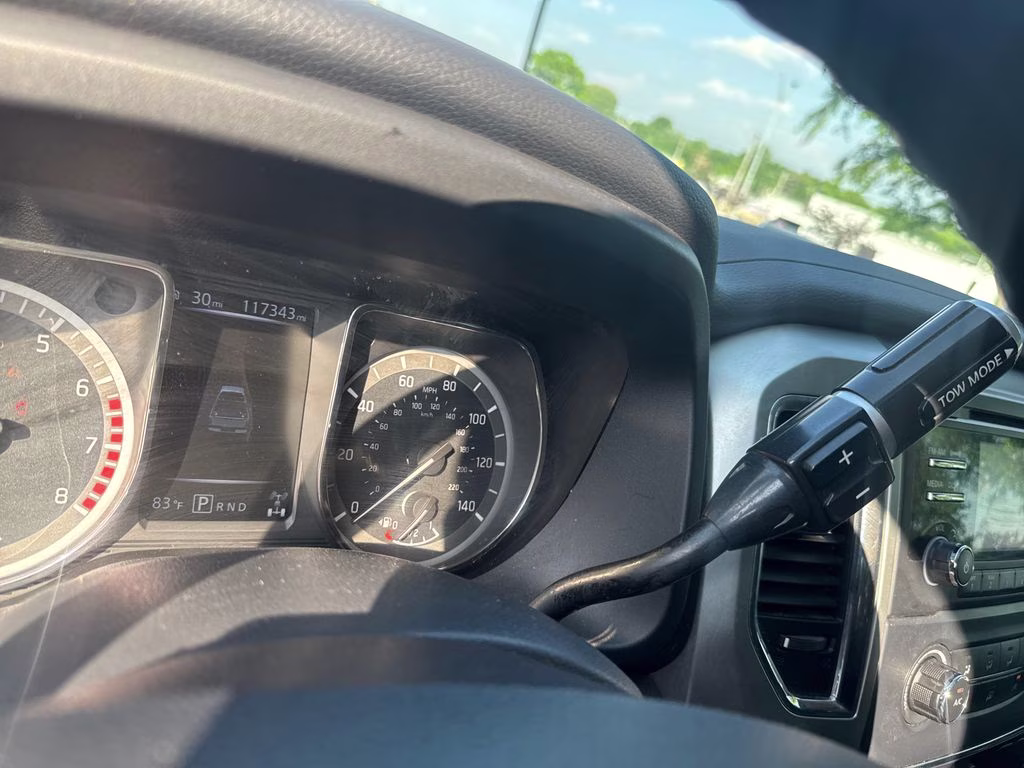 2018 Glacier White Nissan Titan XD S 4X4 Truck