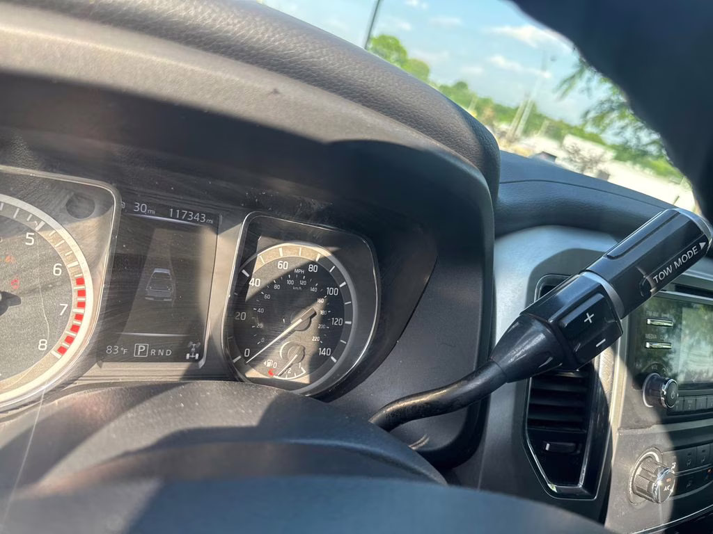 2018 Glacier White Nissan Titan XD S 4X4 Truck