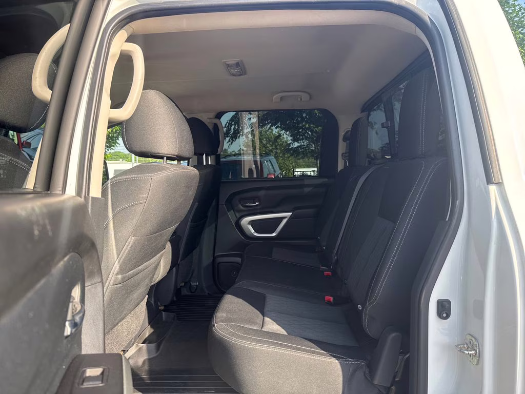 2018 Glacier White Nissan Titan XD S 4X4 Truck