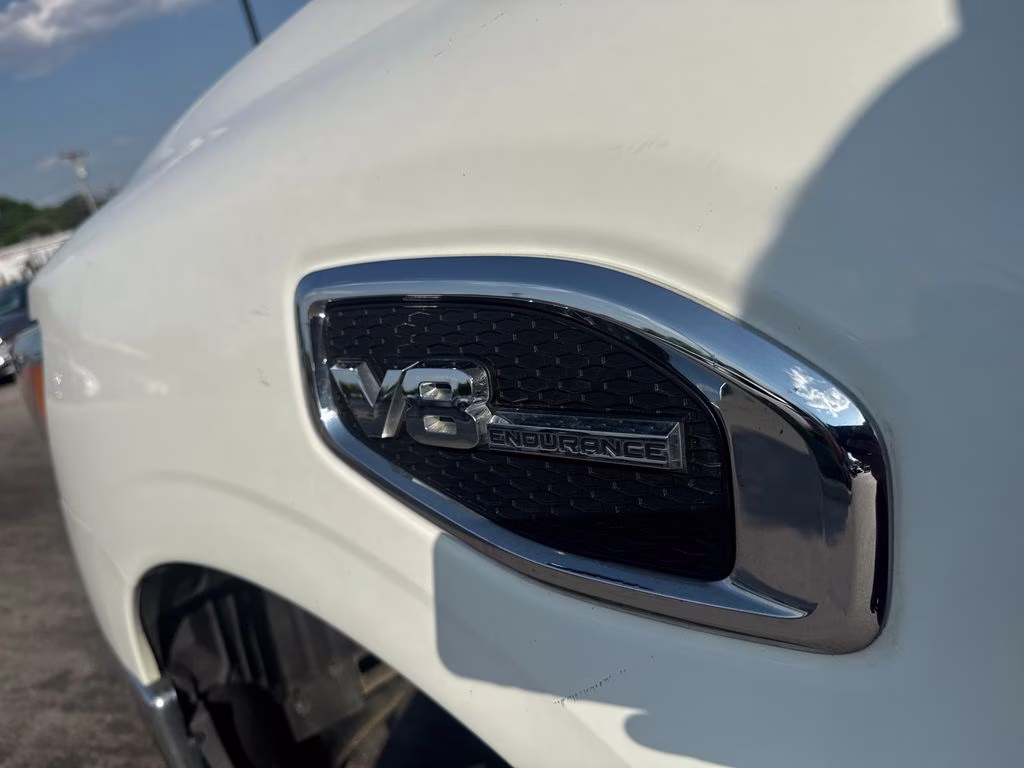 2018 Glacier White Nissan Titan XD S 4X4 Truck