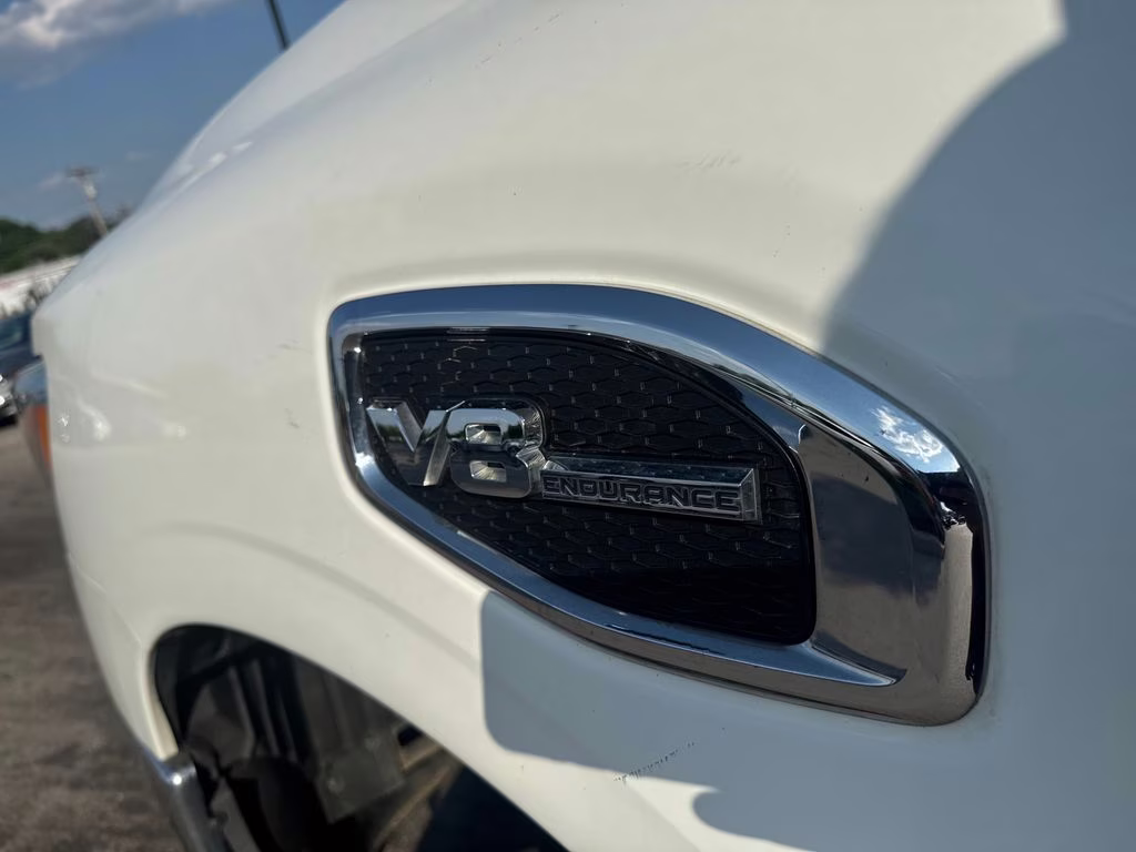 2018 Glacier White Nissan Titan XD S 4X4 Truck