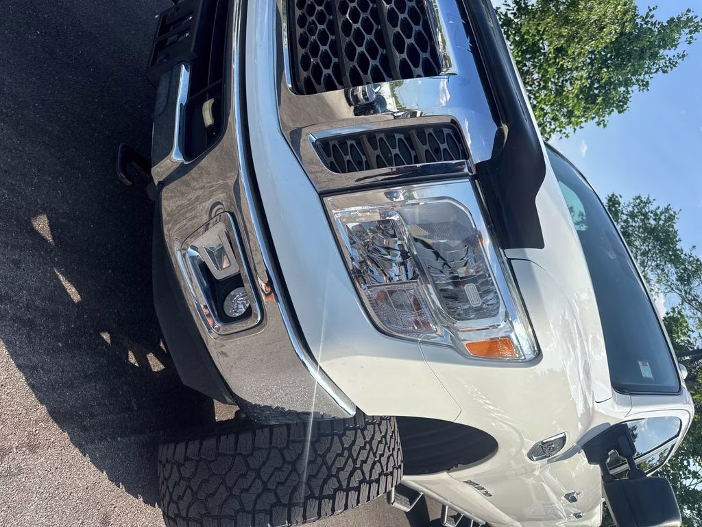 2018 Glacier White Nissan Titan XD S 4X4 Truck