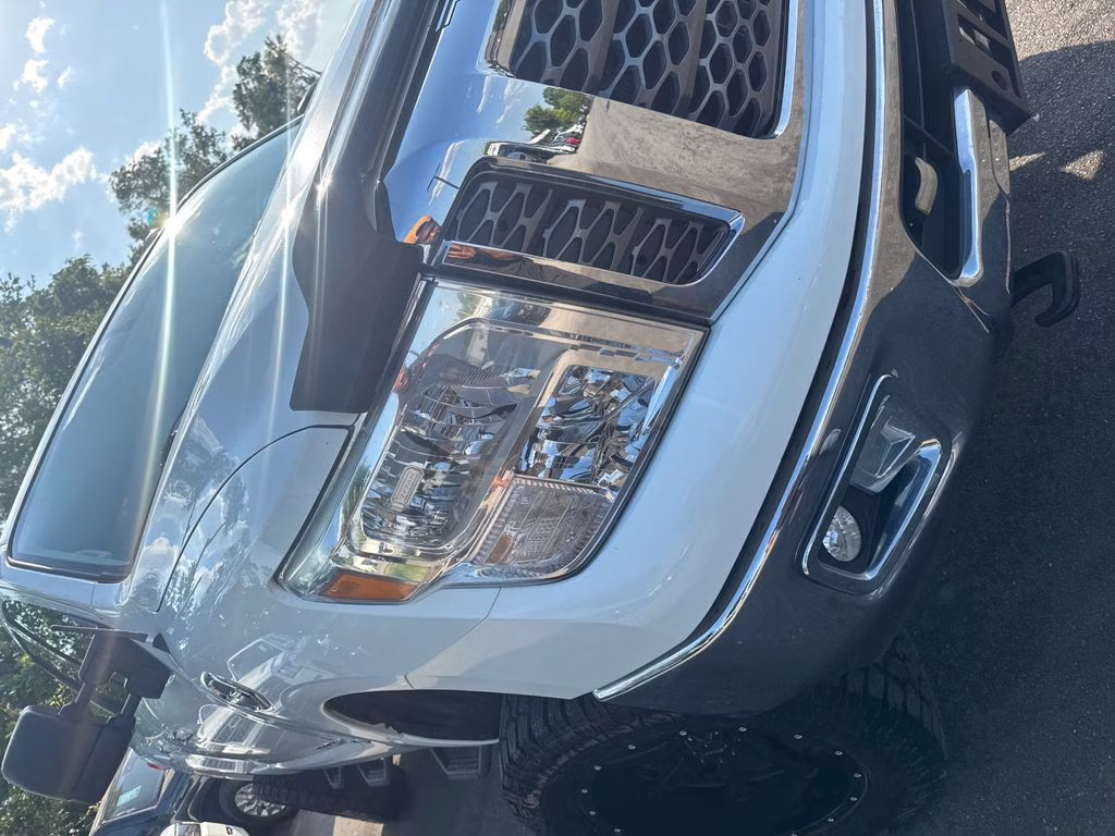 2018 Glacier White Nissan Titan XD S 4X4 Truck