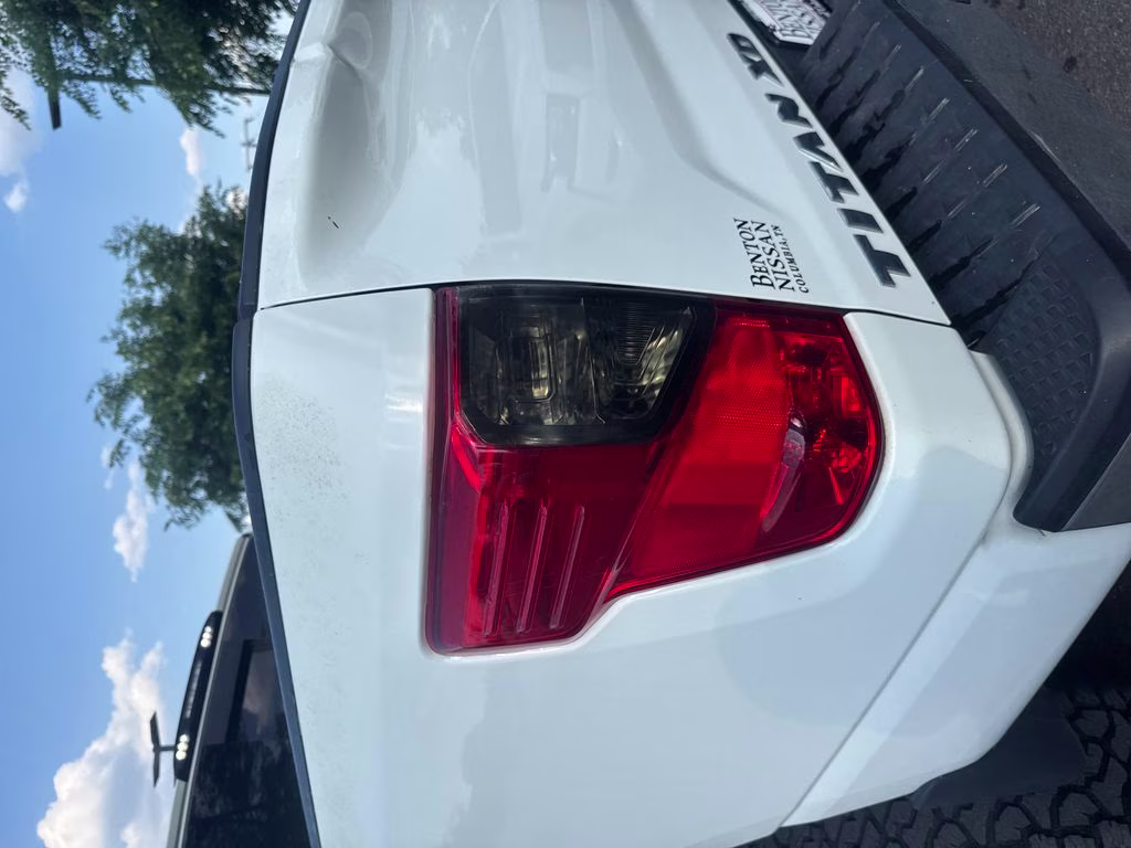 2018 Glacier White Nissan Titan XD S 4X4 Truck
