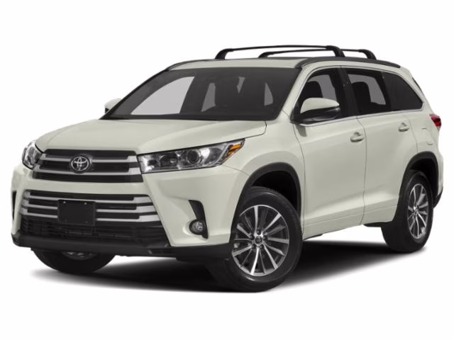 2019 Blizzard Pearl Toyota Highlander XLE AWD SUV