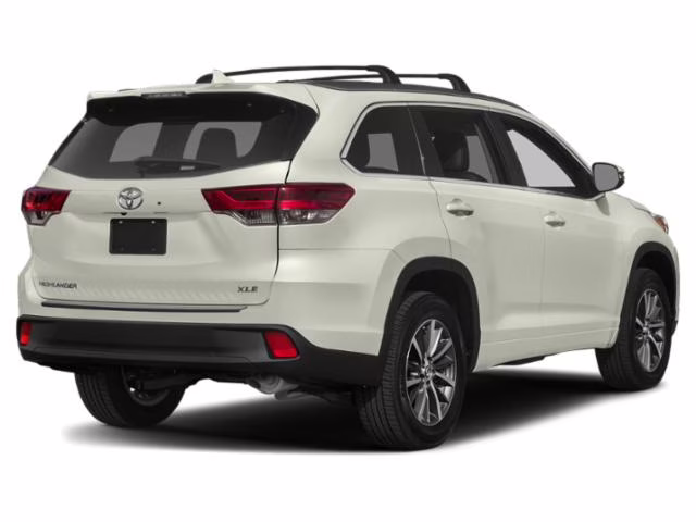 2019 Blizzard Pearl Toyota Highlander XLE AWD SUV